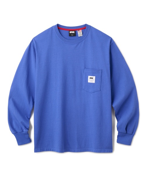 FTC（エフティーシー）の「POCKET L/S TEE（Tシャツ/カットソー・メンズ・ホワイト/ブラック/グレー/ネイビー系・MEDIUM/LARGE/X-LARGE/SMALL）」の4枚目の写真