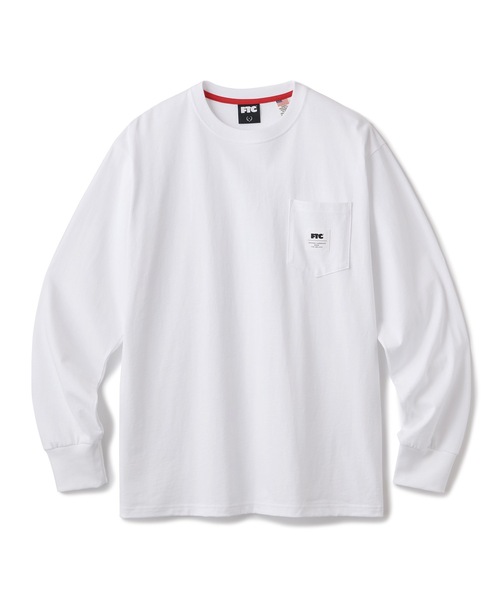 FTC（エフティーシー）の「POCKET L/S TEE（Tシャツ/カットソー・メンズ・ホワイト/ブラック/グレー/ネイビー系・MEDIUM/LARGE/X-LARGE/SMALL）」の2枚目の写真
