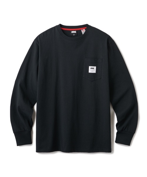FTC（エフティーシー）の「POCKET L/S TEE（Tシャツ/カットソー・メンズ・ホワイト/ブラック/グレー/ネイビー系・MEDIUM/LARGE/X-LARGE/SMALL）」の3枚目の写真
