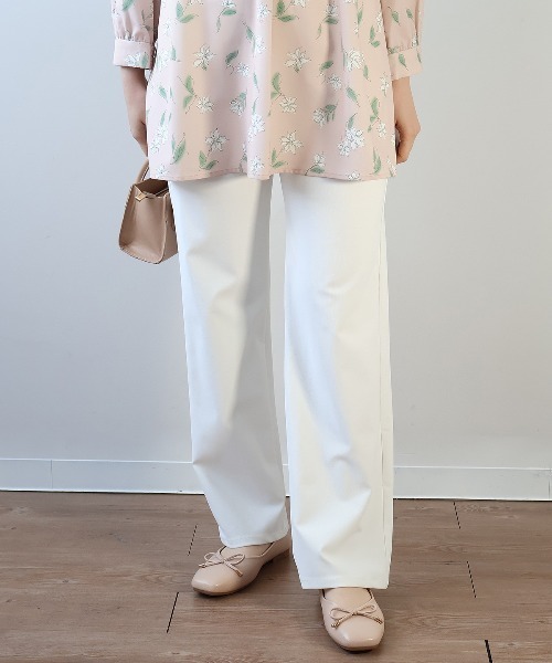 MB mint breeze(エムビーミントブリーズ)の「【L~6L 大きいサイズ】ストレートストレッチパンツ(その他パンツ・レディース・ネイビー/オフホワイト/カーキ/ブラック/ライトグリーン・4L/5L/L/6L/LL/3L)」の11枚目の写真