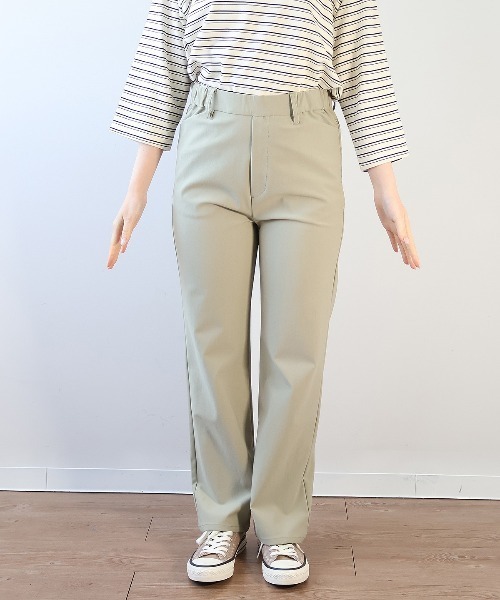 MB mint breeze(エムビーミントブリーズ)の「【L~6L 大きいサイズ】ストレートストレッチパンツ(その他パンツ・レディース・ネイビー/オフホワイト/カーキ/ブラック/ライトグリーン・4L/5L/L/6L/LL/3L)」の19枚目の写真
