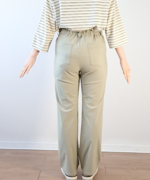 MB mint breeze(エムビーミントブリーズ)の「【L~6L 大きいサイズ】ストレートストレッチパンツ(その他パンツ・レディース・ネイビー/オフホワイト/カーキ/ブラック/ライトグリーン・4L/5L/L/6L/LL/3L)」の21枚目の写真