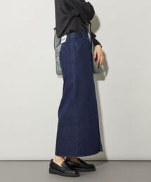 <CITEN>ラメデニムロングスカートNV