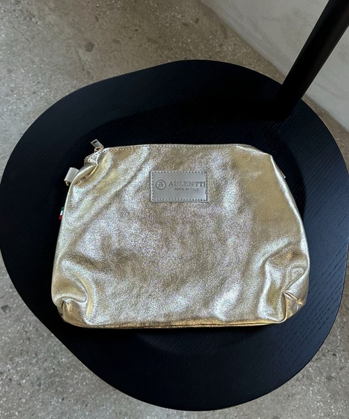 Doux archives（ドゥアルシーヴ）の「【AULENTTI】Enpel LAMINATO Bag（トートバッグ・レディース・ブラック/ゴールド・FREE）」の9枚目の写真