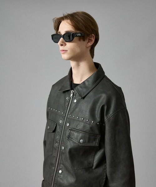 セール】Studs Design Tracker Jacket/スタッズデザイントラッカー