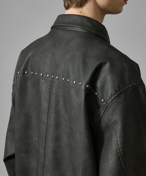 セール】Studs Design Tracker Jacket/スタッズデザイントラッカー