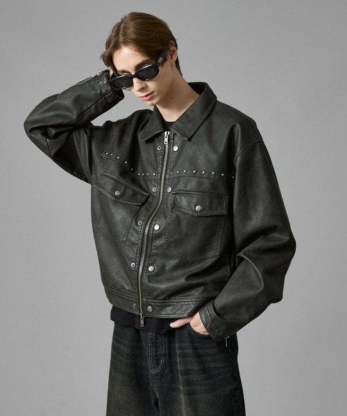 ANDER HUNK（アンダーハンク）の「Studs Design Tracker Jacket