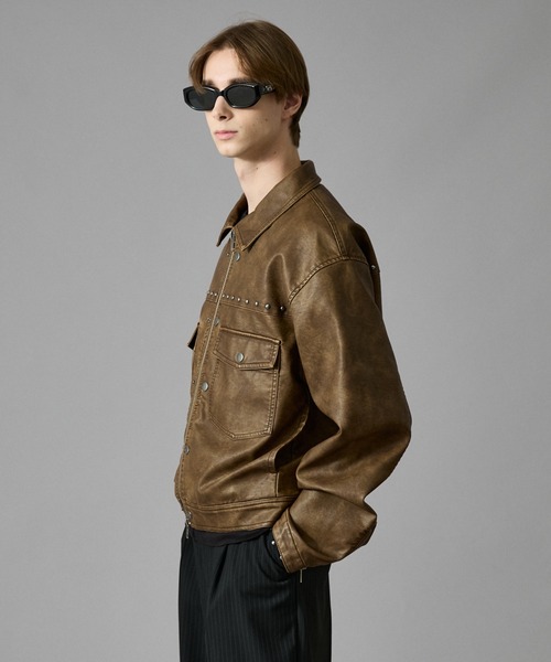 ANDER HUNK（アンダーハンク）の「Studs Design Tracker Jacket
