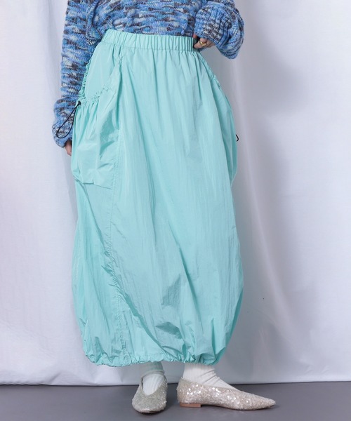 ROSE BUD(ローズバッド)の「サイドドロストポケットバルーンスカート(スカート・レディース・ブラック/バーガンディー/ブルー・ONE SIZE)」の14枚目の写真