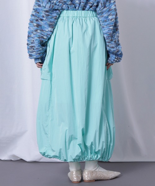 ROSE BUD(ローズバッド)の「サイドドロストポケットバルーンスカート(スカート・レディース・ブラック/バーガンディー/ブルー・ONE SIZE)」の16枚目の写真