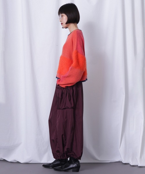 ROSE BUD(ローズバッド)の「サイドドロストポケットバルーンスカート(スカート・レディース・ブラック/バーガンディー/ブルー・ONE SIZE)」の22枚目の写真