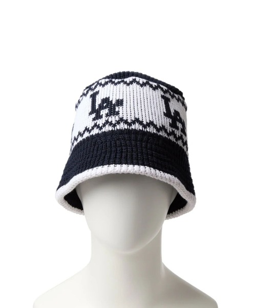セール】【NEW ERA】 KNIT BUCKET GORO LOSDOD NVY / Powered by