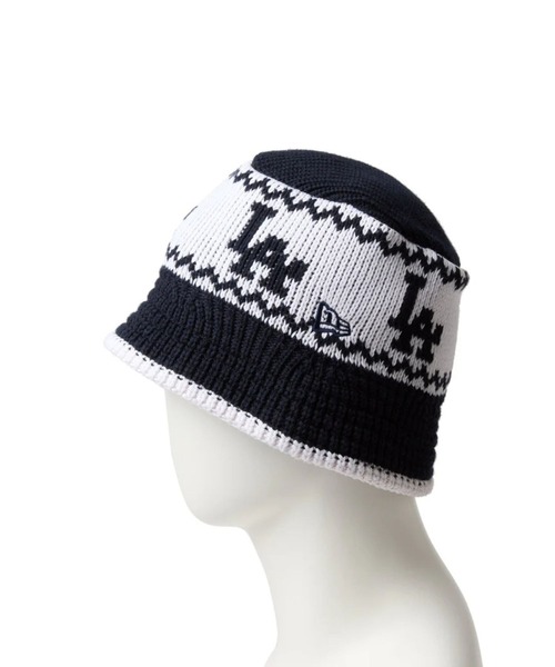セール】【NEW ERA】 KNIT BUCKET GORO LOSDOD NVY / Powered by
