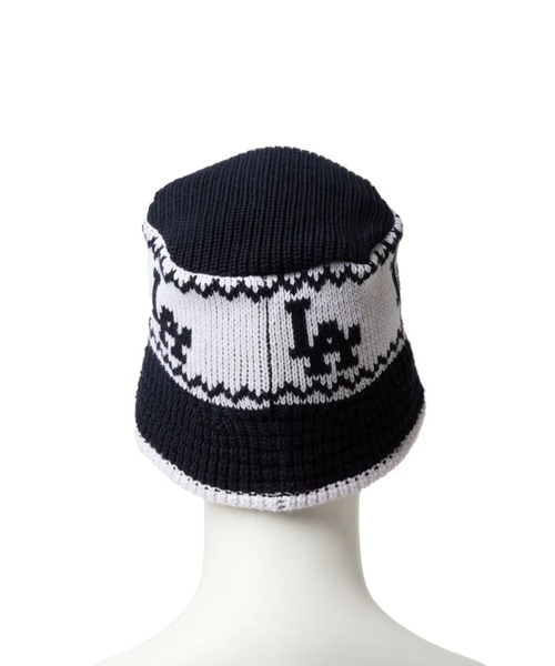 ニットバケット Powered by GORO NAKATSUGAWA/ネイビー NEW ERA KNIT BUCKET Powered by GORO NAKATSUGAWA（min-nano