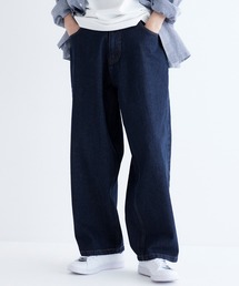 デニムワイドパンツ