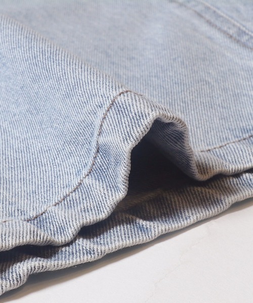 coca（coca）（コカ）の「デニムワイドパンツ（デニムパンツ・メンズ・ネイビー/ブルー・L/M/XL）」の15枚目の写真
