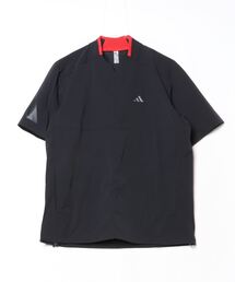アディダス adidas アディゼロ 撥水 ハーフジップ 半袖ウィンドウ