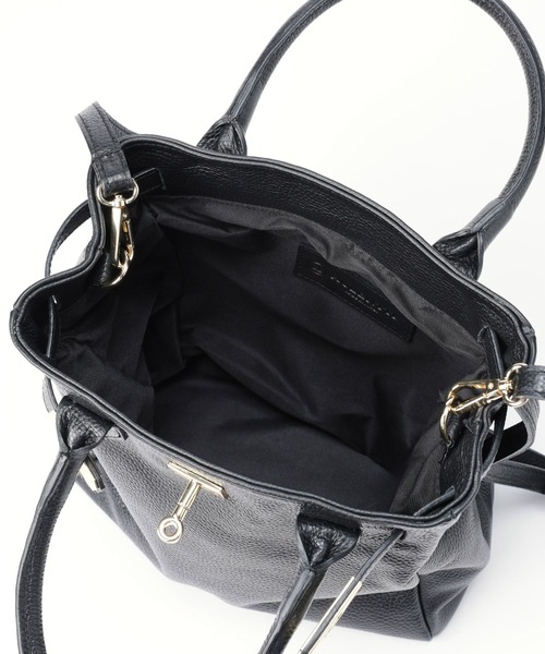 AULENTTI（オウレンティ）の「【AULENTTI】レザーバッグ（ハンドバッグ・レディース・ブラック/ベージュ・フリー）」の19枚目の写真