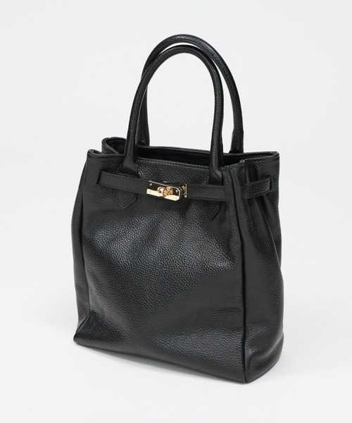 AULENTTI（オウレンティ）の「【AULENTTI】レザーバッグ（ハンドバッグ・レディース・ブラック/ベージュ・フリー）」の10枚目の写真