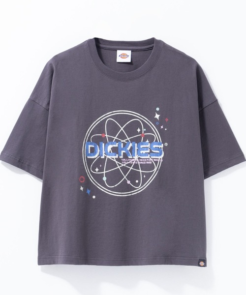 Dickies(ディッキーズ)の「DICKIES バイオ加工アイコンTシャツ(Tシャツ/カットソー・レディース・スミクロ/オレンジ/カーキ・フリー)」の1枚目の写真