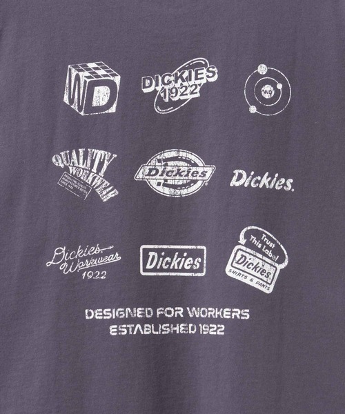 Dickies(ディッキーズ)の「DICKIES バイオ加工アイコンTシャツ(Tシャツ/カットソー・レディース・スミクロ/オレンジ/カーキ・フリー)」の7枚目の写真