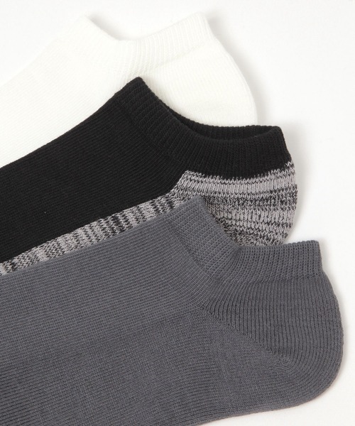 GLOBAL WORK（グローバルワーク）の「らくごこちフィットソックス/アンクル/283170（ソックス/靴下・メンズ・ブラック系その他/ダークブルー/ネイビー/ブルー/グリーン/グレー/オフホワイト/ブラック・FREE）」の11枚目の写真