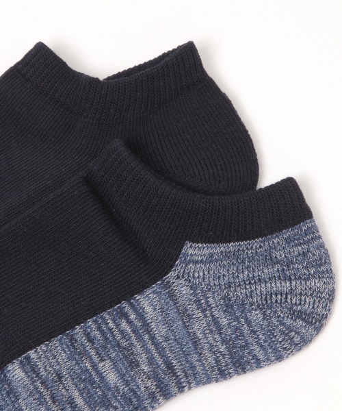 GLOBAL WORK（グローバルワーク）の「らくごこちフィットソックス/アンクル/283170（ソックス/靴下・メンズ・ブラック系その他/ダークブルー/ネイビー/ブルー/グリーン/グレー/オフホワイト/ブラック・FREE）」の13枚目の写真