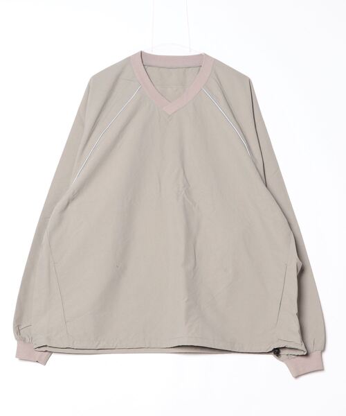 BURLAP OUTFITTER(バーラップアウトフィッター)の「REFLEX PULLOVER / リフレックス プルオーバー(その他トップス・メンズ・チャコールグレー/ネイビー/ベージュ系その他/ブルー系その他/スモークピンク/ブラック・LARGE/MEDIUM/SMALL)」の3枚目の写真