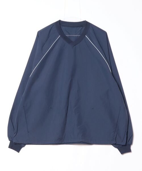 BURLAP OUTFITTER(バーラップアウトフィッター)の「REFLEX PULLOVER / リフレックス プルオーバー(その他トップス・メンズ・チャコールグレー/ネイビー/ベージュ系その他/ブルー系その他/スモークピンク/ブラック・LARGE/MEDIUM/SMALL)」の8枚目の写真