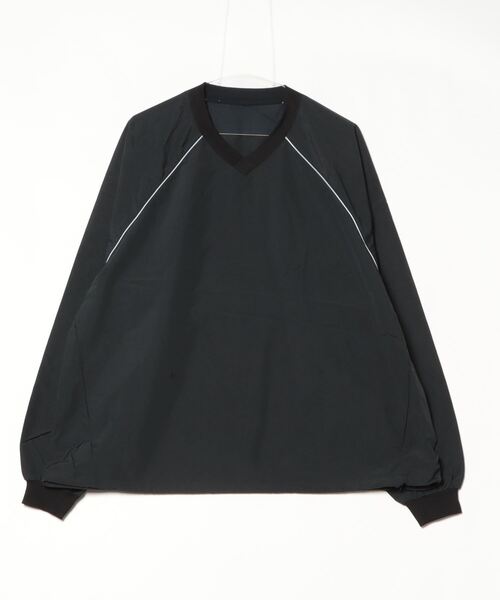 BURLAP OUTFITTER(バーラップアウトフィッター)の「REFLEX PULLOVER / リフレックス プルオーバー(その他トップス・メンズ・チャコールグレー/ネイビー/ベージュ系その他/ブルー系その他/スモークピンク/ブラック・LARGE/MEDIUM/SMALL)」の9枚目の写真