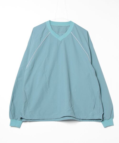 BURLAP OUTFITTER(バーラップアウトフィッター)の「REFLEX PULLOVER / リフレックス プルオーバー(その他トップス・メンズ・チャコールグレー/ネイビー/ベージュ系その他/ブルー系その他/スモークピンク/ブラック・LARGE/MEDIUM/SMALL)」の10枚目の写真