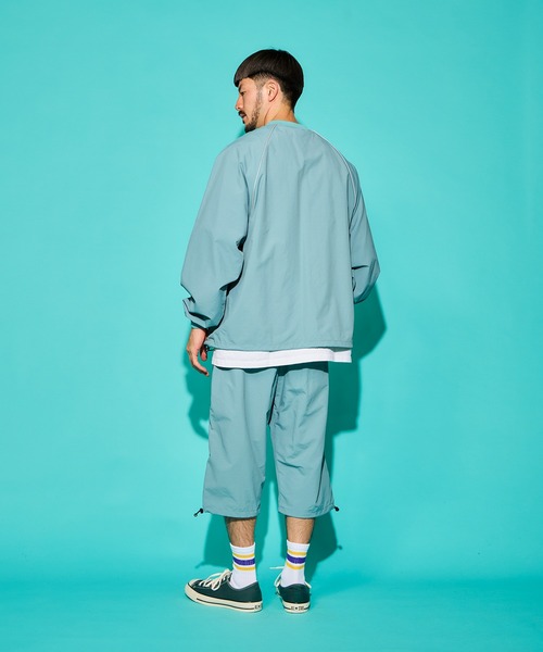 BURLAP OUTFITTER(バーラップアウトフィッター)の「REFLEX PULLOVER / リフレックス プルオーバー(その他トップス・メンズ・チャコールグレー/ネイビー/ベージュ系その他/ブルー系その他/スモークピンク/ブラック・LARGE/MEDIUM/SMALL)」の19枚目の写真