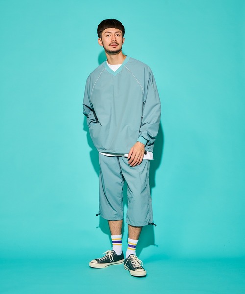 BURLAP OUTFITTER(バーラップアウトフィッター)の「REFLEX PULLOVER / リフレックス プルオーバー(その他トップス・メンズ・チャコールグレー/ネイビー/ベージュ系その他/ブルー系その他/スモークピンク/ブラック・LARGE/MEDIUM/SMALL)」の17枚目の写真