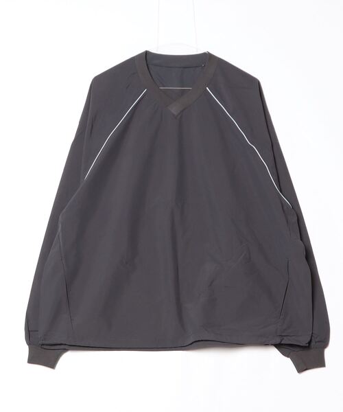BURLAP OUTFITTER(バーラップアウトフィッター)の「REFLEX PULLOVER / リフレックス プルオーバー(その他トップス・メンズ・チャコールグレー/ネイビー/ベージュ系その他/ブルー系その他/スモークピンク/ブラック・LARGE/MEDIUM/SMALL)」の13枚目の写真