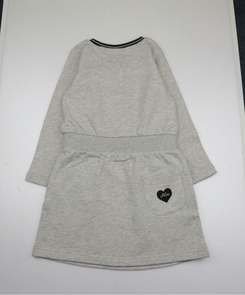 AIMABLE（エマーブル）の「ワンピース（ワンピース・キッズ・レッド/グレー・100/110/140/150）」の3枚目の写真