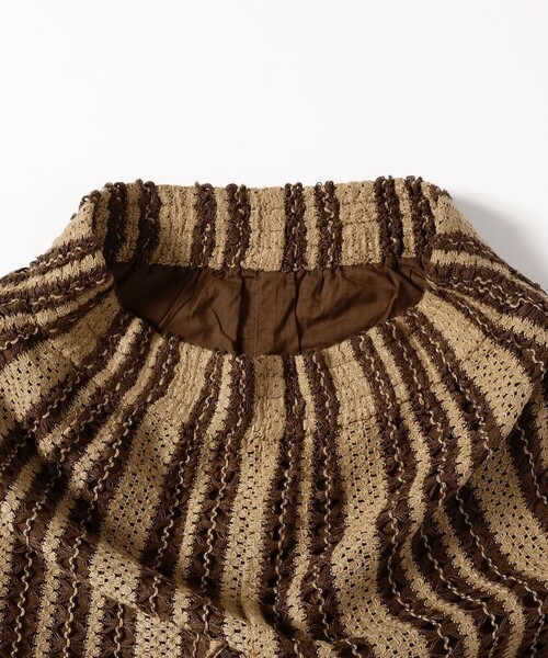 B:MING by BEAMS（ビーミングバイビームス）の「インド ストライプ レース パンツ（S～M）（その他パンツ・レディース・ブラウン系その他/ホワイト系その他5・MEDIUM/SMALL）」の22枚目の写真