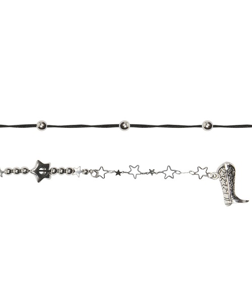 LUVISTRUE（ラヴイズトゥルー）の「IM STAR BOOTS NECKLACE（ネックレス・レディース・シルバー・FREE）」の8枚目の写真