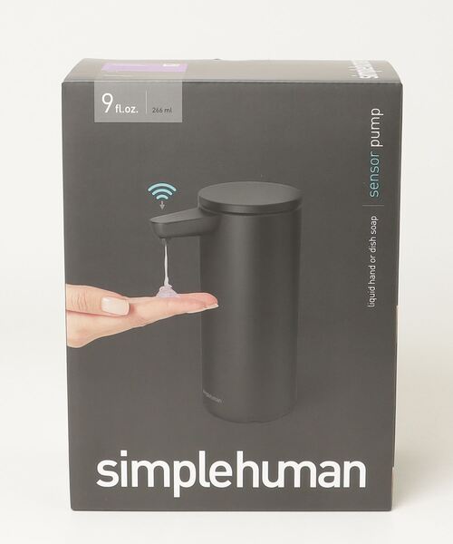 ESTNATION(エストネーション)の「simplehuman / リチャージブル センサーポンプ(生活家電・メンズ・ホワイト/シルバー/ブラック・FREE)」の2枚目の写真