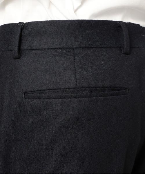 BEAUTY&YOUTH UNITED ARROWS（ビューティーアンドユースユナイテッドアローズ）の「BY Dress ネイビー フラノ ノープリーツ パンツ-Narrow◆（スーツパンツ・メンズ・ネイビー・46/44/50/52/48）」の11枚目の写真