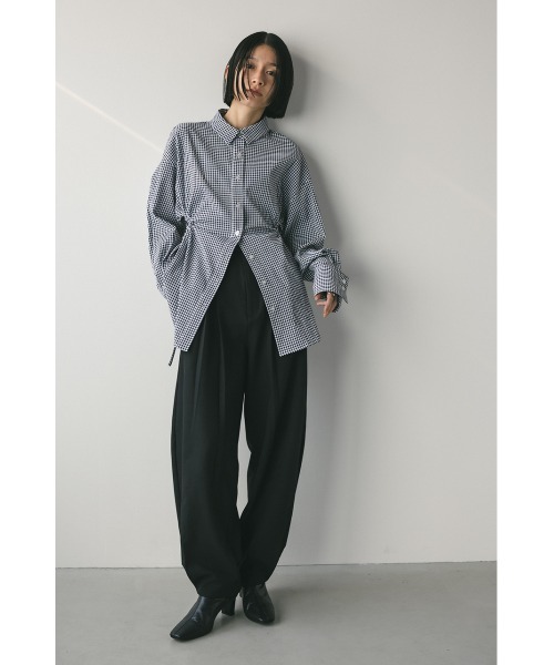 STYLEMIXER(スタイルミキサー)の「サイドホールシャツ(シャツ/ブラウス・レディース・ホワイト/ブラック系その他/ライトイエロー・FREE)」の20枚目の写真