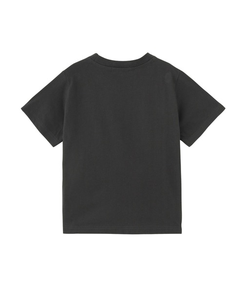 MILKFED.(ミルクフェド)の「FLOWER PRINT AND EMBROIDERY COMPACT S/S TEE(Tシャツ/カットソー・レディース・チャコール/ライトパープル/オフホワイト・M/S)」の7枚目の写真
