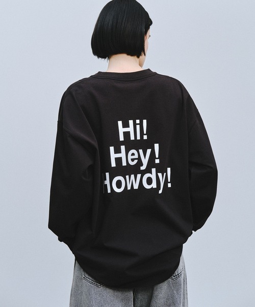 AMERICAN RAG CIE（アメリカンラグシー）の「【AMERICAN RAG CIE】3H ロンT（ユニセックス）（Tシャツ/カットソー・レディース・ホワイト/ブラック・LARGE/MEDIUM）」の8枚目の写真