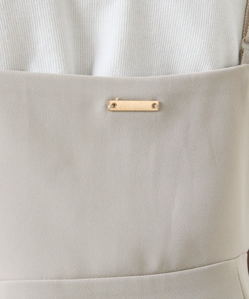 CHIC STYLE（シックスタイル）の「キャミソールチュニック＜大きいサイズ有＞シックスタイル（キャミソール・レディース・ブラック/ベージュ・5L/4L/3L/LL/L/M）」の13枚目の写真