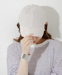 SMELLY | シンプルリネンキャップ(キャップ)