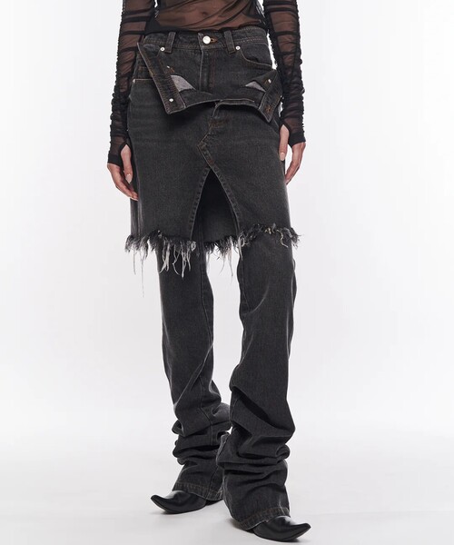 POOLDE/プールデ】Loose Denim Pants/ルーズデニムパンツ（デニム