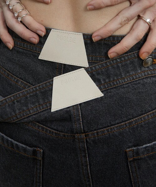 POOLDE/プールデ】Loose Denim Pants/ルーズデニムパンツ（デニム