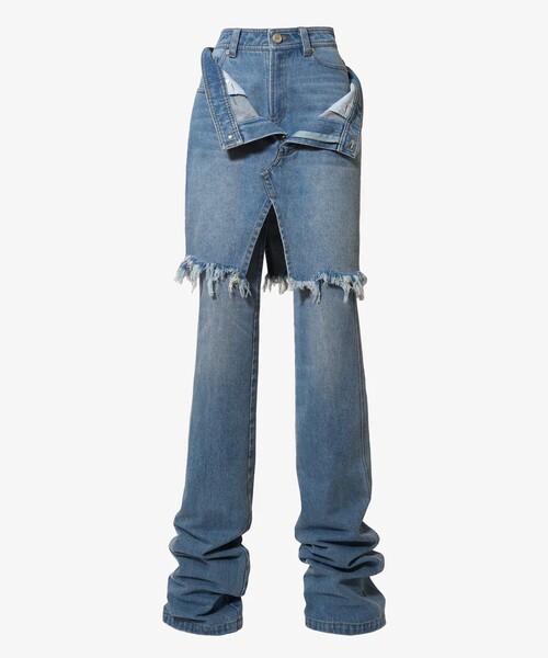 POOLDE/プールデ】Loose Denim Pants/ルーズデニムパンツ（デニム