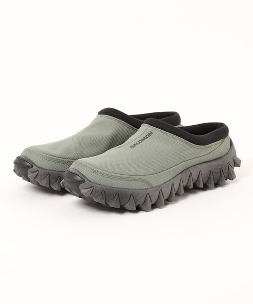 SALOMON（サロモン）の「SNOWCLOG　L47579100（スリッポン・メンズ・カーキ・26.0cm/27.0cm/27.5cm/28.0cm/28.5cm/29.0cm/30.0cm/23.0cm/23.5cm/24.0cm/25.0cm/25.5cm/26.5cm/24.5cm）」の3枚目の写真