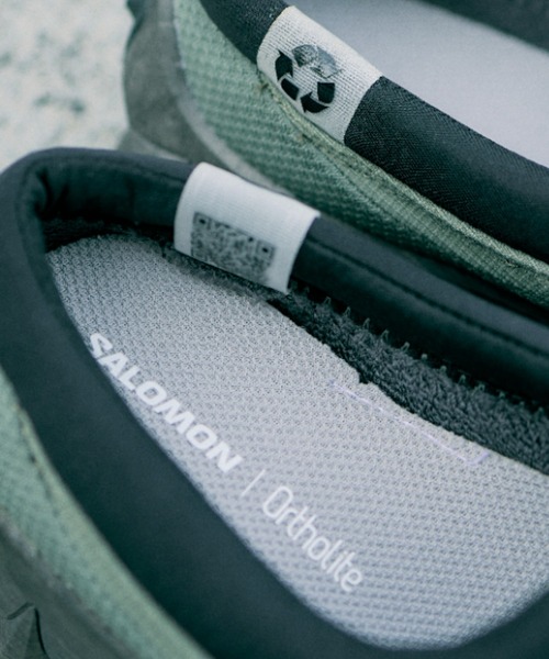 SALOMON（サロモン）の「SNOWCLOG　L47579100（スリッポン・メンズ・カーキ・26.0cm/27.0cm/27.5cm/28.0cm/28.5cm/29.0cm/30.0cm/23.0cm/23.5cm/24.0cm/25.0cm/25.5cm/26.5cm/24.5cm）」の7枚目の写真