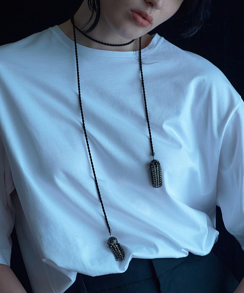 【IRIS 47】palace fringe necklace/パレス フリンジ ネックレス BO167